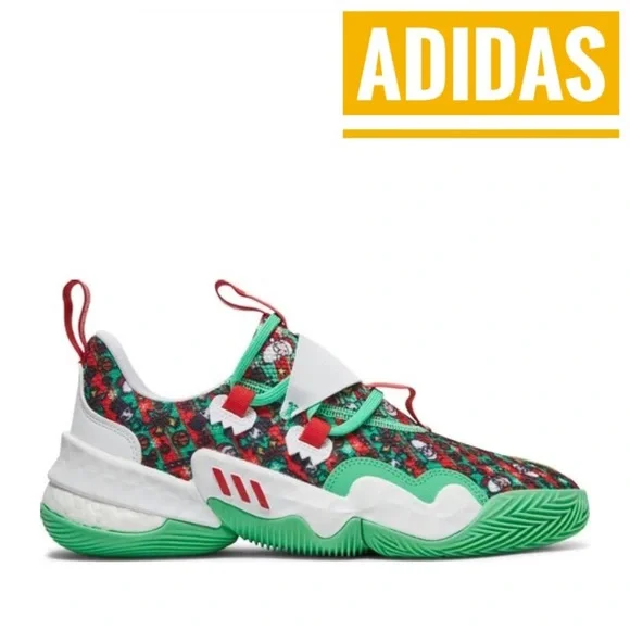 adidas | Shoes | Nwt Adidas Trae Young Sneakers Mens 7 Womens 8 Christmas  Limited Edition | Poshmark